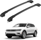 300lbs Lockable Roof Rack Cross Bar Fit for Volkswagen VW Tiguan 2018-2026 (Not for Limited) & Taos 2022-2026, Aluminum Roof Rails Crossbars for Cargo Bars Luggage Bike Kayak Rack