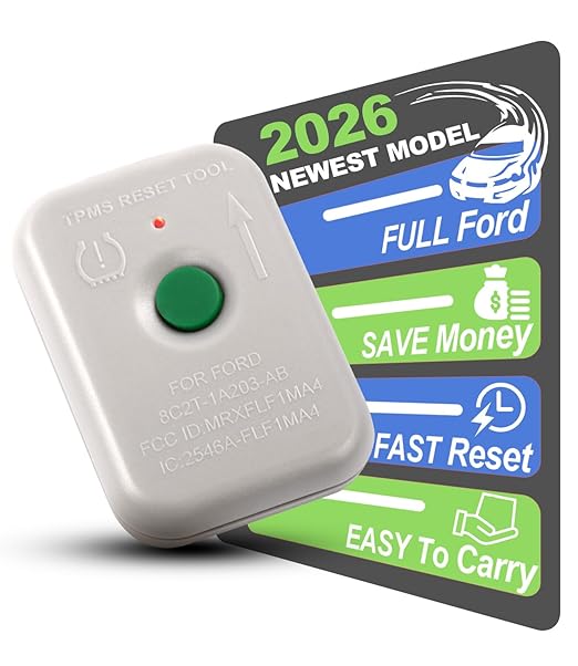 TPMS Relearn Tool for Ford, FIRSTOOL TPMS19 TPMS Reset Tool Tire Sensor Programmer Reset Tool Tire Sensor Pressure Monitor Ac