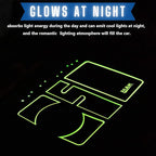 MMAK Anti-Slip Car Dashboard Mat with Phone Holder & Aromatherapy - Universal Non Slip Sticky Rubber Pad with 2 Aroma Sticks 