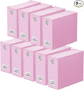 SpaceAid 9 Pack Bed Sheet Organizers and Storage, Foldable Sheet Organizer with Window for Linen Closet, Set Folder Keeper fo