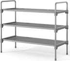 Kitsure Shoe Rack for Closet, Sturdy and Long-Lasting Shoe Shelf, Shoe Rack for Entryway, Personalized DIY Shoe Organizer, Sh