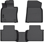 Auxko All Weather Floor Mats for 2024-2018 Toyota Camry (FWD Only,Not Hybrid or AWD) TPE Rubber Liners Accessoires All Season Guard Odorless Anti-Slip