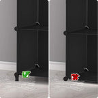 Closet Organizers and Storage, 12 Cube Storage Organizer, Portable Closet Organization Clothes Shelves for Kids, Closet, Bedr
