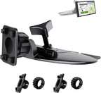 Portable Car GPS Mount, 17.2mm Ball Adapter CD Slot for Phone Holder, Magnetic Mount, Compatible with 7-10.26 inch Monitors, Adjustable Telescopic
