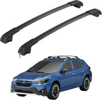 300lbs Lockable Roof Rack Cross Bars Fit for Subaru Crosstrek 2018-2023/ Impreza 2017-2023 with Side Rails, Aluminum Roof Rails Crossbar for Rooftop Cargo Bars Luggage Kayak Bike Racks