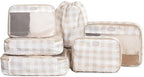 Jadyn Packing Cubes for Travel, 6-Piece Large Packing Cube Organizer Set for Suitcase, Duffel Bag, Luggage, Multiple Sizes Tr