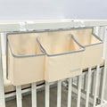Hanging Baby Diaper Caddy, 3-in-1 Diaper Caddy Organizer Holder For Baby Crib, Nursery Organization Diaper Stacker Storage Fo