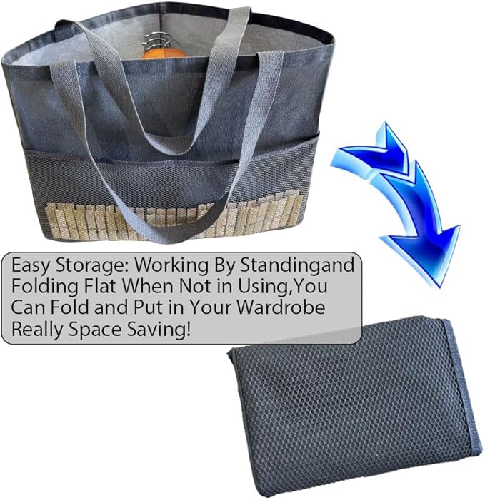 Clothes Hanger Organizer Holder for Space Saving, Fresheracc Hanger Triangle Storage Bag with Handles for Closet Tidier Laund