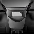 Tumecos Car Handbag Holder Between Seats Car organizer for Center Armrest Box Car Storage Bag Pocket Handbag Purse Holder for Storage Large capacity multifunctional wear resistant(Gray)