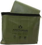 Arcturus Insulated Tarp, Reusable Heavy Duty Thermal Survival Blanket – 60x82in, Reflects 90% Body Heat, Waterproof, Windproo
