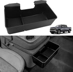 Center Console Hanging Organizer for 2019–2025 Silverado/Sierra 1500 & 2020–2025 Silverado/Sierra 2500HD 3500HD, Split Bench Seat Side Storage Box, Heavy Duty ABS
