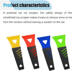 8PCS Ice Scraper for Car Windshield, No Scratch Plastic Ice Shovel Tools for Winter, Window Ice Snow Frost Removal Tool Accessories for Cars, Trucks, SUVs (8PCS)