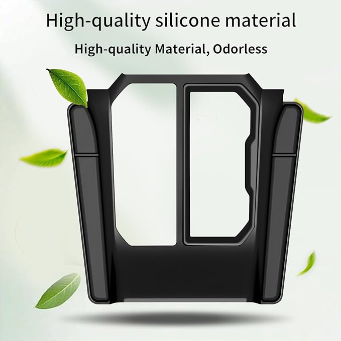 Central Control Silicone Gear Shift Panel Trim Cover Fits for RAV4 2026 Gear Shift Control Anti-Scratch Panel Protective Cove