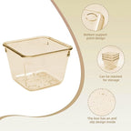 Kitchen Desk Drawer Organizers Storage for Office, Small Acrylic Vanity Trays Makeup Organizer for Drawer Bathroom Plastic Ma