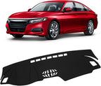 FIILINES Dash Cover Fit for Honda Accord 2018 2019 2020 2021 2022 Dashboard Cover Accord Accessories Dashboard Mat Sunshade N