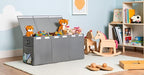 Extra Large Toy Storage Organizer with Lid, Large Toy Box Collapsible Toy Chest Storage Box Design - Toys Bin with Dividers f