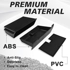 Muslogy Console Storage Drawer Compatible with Toyota 4Runner 2014-2022 2023 2024 Accessories Center Console Organizer Insert Cubby Storage Box With Anti-Slip Mat (One-Touch Self-Locking Mechanism)