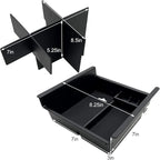 JOJOMARK Compatible with Toyota 4Runner Accessories Center Console Tray Organizer Armrest Box Storage Fit for 4Runner 2010-2019 2020 2021 2022 2023 2024 (Organizer Set)