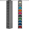 Lifewit Hat Organizer for Baseball Caps, Hat Rack Hanging Storage, Non-Woven Fabric Display Shelf Holds Up to 40 Hats, Cap Ho