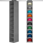 Lifewit Hat Organizer for Baseball Caps, Hat Rack Hanging Storage, Non-Woven Fabric Display Shelf Holds Up to 40 Hats, Cap Ho