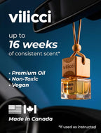 Vilicci Modern Animal Car Air Freshener | Long-Lasting Scent (Up to 120 Days) | Vegan, Cruelty-Free Hanging Car Diffuser