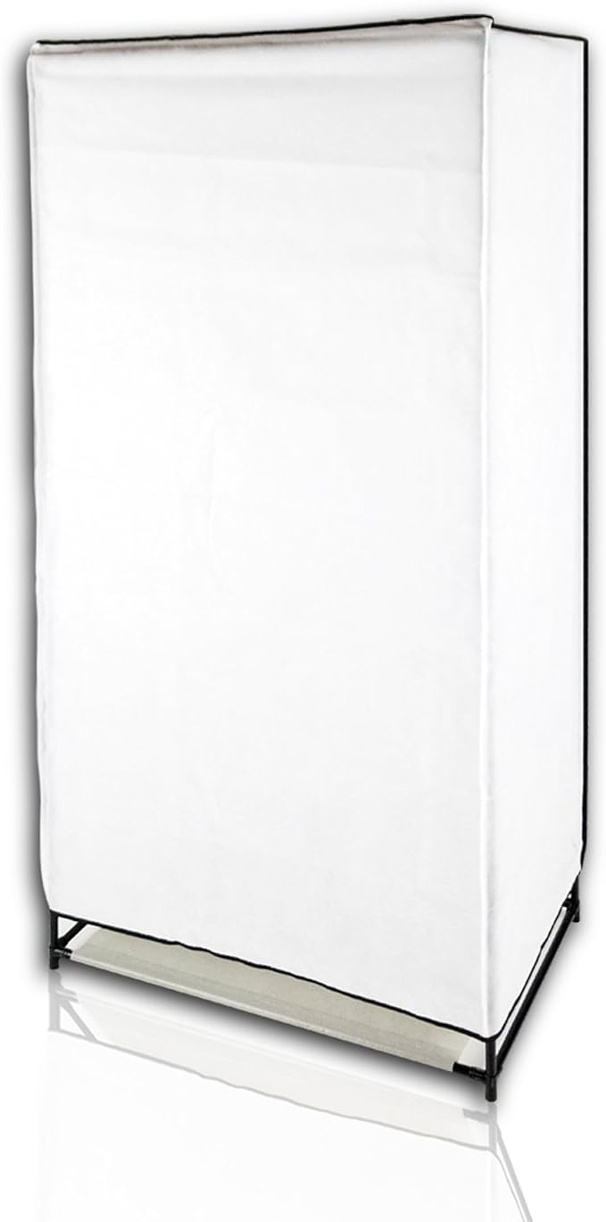 ATHome 28" Portable Wardrobe, White