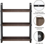 HNRLOY Bathroom Counter Organizer,Bathroom Countertop Organizer,Counter Shelf,Countertop Storage,Organization and Storage,Mak