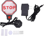 Qinlorgo Garage Parking Sensor, Adjustable Garage Parking Aid, Red Yellow Green LED Display with Set Stop Distance 6in-6ft, Ideal for Car, SUV & Pickup
