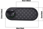 S-SNAIL-OO Multifunction Car Anti-Slip Mat, Multifunction Car Dashboard Mobile Phone Holder with Temporary Parking Number Pad