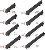 Pull-out clothes rail, Extendable Pull Out Closet Rod, Wardrobe Hanger with Sliding Rail, Wardrobe pull out clothes hanger, B