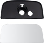 TRQ Exterior Tow Mirror Lower Glass RH Passenger Side for Chevy GMC Truck SUV