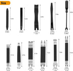 GOOACC 11PCS Trim Removal Tool Kit, Metal & Nylon Pry Tools Set for Car Door Panel, Dashboard, Audio, Clips, Fastener Remover