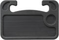 HORRY Steering Wheel Tray Universal Double-Sided Car Food Trays for Eating Reading Car Tray Table for Travel Cup Holder Desk for Driver Car Laptop Mount (Black)