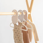 3 Sprouts Baby Closet Dividers 8-Piece Set Newborn to 2T - Double-Sided Organizer for Nursery Clothing Storage - Gingham