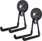 ULIBERMAGNET Magnetic Hooks,Heavy Duty Extra Large Hooks,Power Tool Organizer for Workshop Organization, 2 Pack Tool Hooks fo