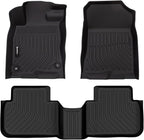 AUXKO All Weather Floor Mats for Honda Civic 2026 2025-2022 Sedan Hatchback Si(Include Sport|2nd Row with&w/o USB Port|Not for Hybrid) Acura Integra 2023-2026 Liners All Season Odorless Anti-Slip