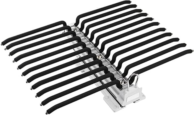 Pull Out Clothes Rail Extendable Wardrobe Rail Tube Rod - Steel Pull Out Pants Rack Pants Hanger Bar 22 Arms, Extendable Clos
