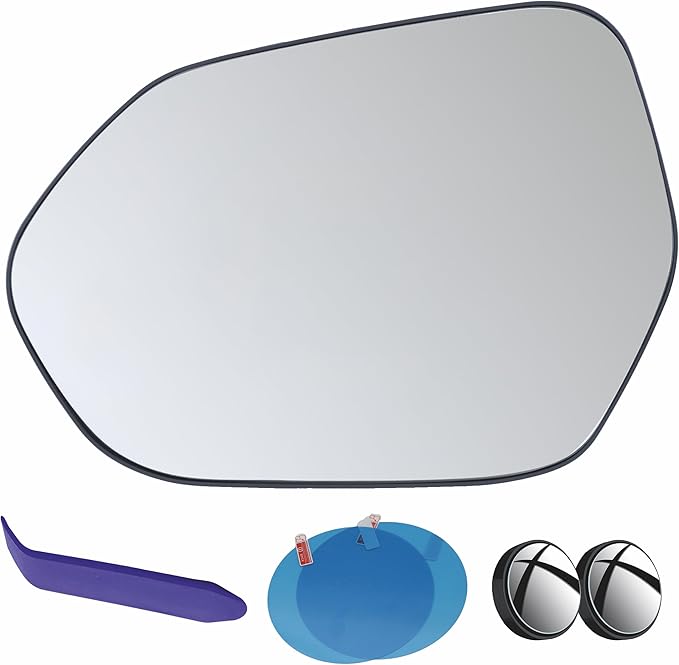 EAP Driver Side Mirror Glass Compatible with Toyota Camry 2018-2026, Corolla 2019-2025, Prius 2016-2022, Heated 8790733150 8790702070 8790702060 8796147410 8796147400 8790706140 TO1324165 TO1324140