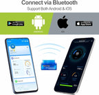 Panlong OBD2 Scanner Bluetooth for iPhone iOS Android OBDII Car Diagnostic Scan Tool Engine Fault Code Reader