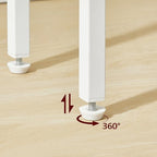 HOOBRO Free Standing Towel Rack for Bathroom, 2 Tier Blanket Rack, 16.5" L x 9.4" W x 31.5" H, Blanket Holder, Drying and Dis