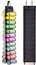 Legging Storage Bag Storage Hanger Can Holds 24 Leggings or Shirts Jeans Compartment Storage Hanger, Foldable Leggings Organi