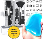 ImmacuKit 18-in-1 Electronic Device Cleaning Kit with Magic Cleaner Gel -Use On Phone, Earbuds, Laptop, Keyboard, Smart Watch