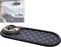 Multifunction Car Anti-Slip Mat, Multifunction 4-in-1 Car Mobile Phone Anti-Slip Mat, 360 Rotatable Anti Skid Car Dashboard P