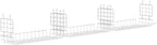 ClosetMaid Hideaway Behind-the-Hangers Hanging Wire Shelf for Closets, Pantries, Laundry Rooms (3-Pack)