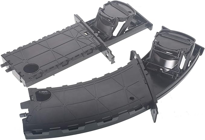 WFLNHB Cup Holder Divers and Passenger Side Black Retractable Replacement for E90 E91 E92 E93 51459173469 51459173463