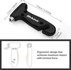 Car Safety Hammer, 3-in-1 Emergency Escape Tool with One Second Window Breaker and Seat Belt Cutter, Safety Emergency Car Esc