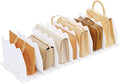 SPACEKEEPER Shelf Divider for Closet, Adjustable Purse Organizers Handbag Separators Storage Organizer Bookshelf Separator Di