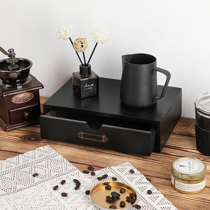 Wooden Storage Box Apothecary Drawers Vintage Wooden Drawers Wood Desktop Organizer with Drawers Countertop Drawers Library C
