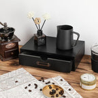 Wooden Storage Box Apothecary Drawers Vintage Wooden Drawers Wood Desktop Organizer with Drawers Countertop Drawers Library C