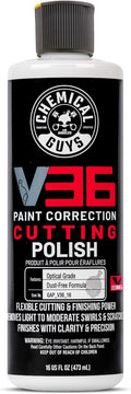 Chemical Guys Gap_V36_16 V36 Optical Grade Cutting Polish (16 oz), White